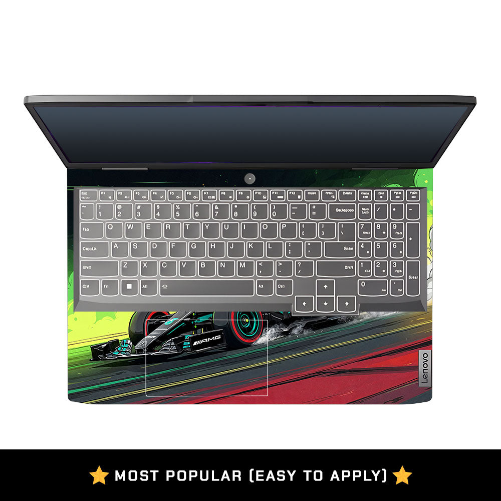 W15 F1 Red Bull x AMG Velocity Lenovo LOQ 2023 15IRH8, 15APH8 3D Laptop Skin