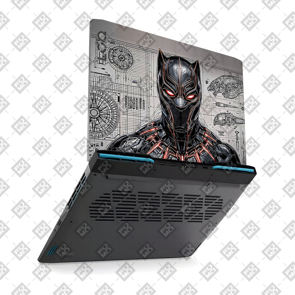 Metal Tech Superhero Lenovo LOQ 2023 15IRH8, 15APH8 3D Laptop Skin