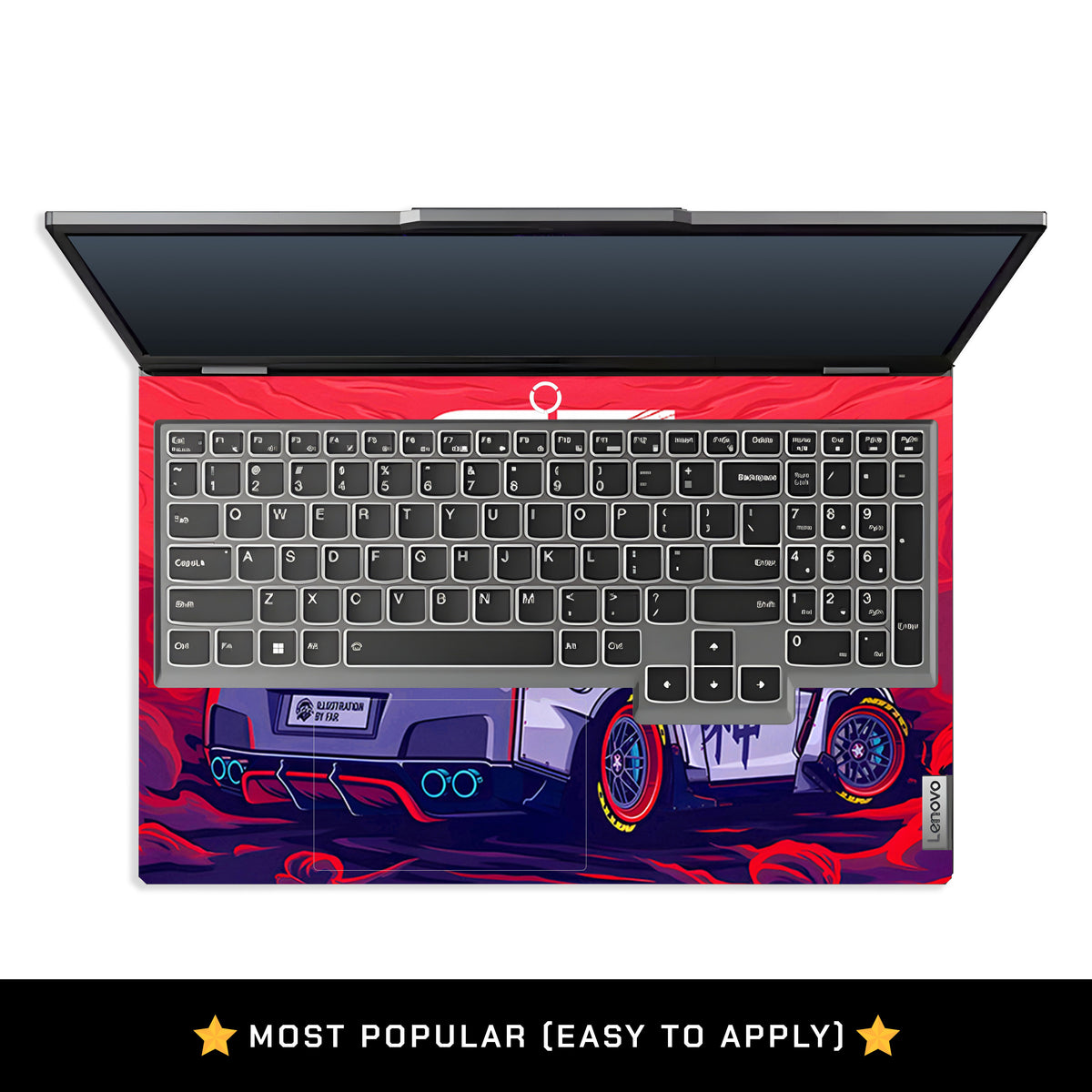JDM Racing Edition Lenovo LOQ 2024, 2025 3D Laptop Skin