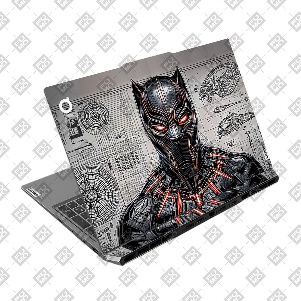 Metal Tech Superhero Lenovo LOQ 2024, 2025 3D Laptop Skin