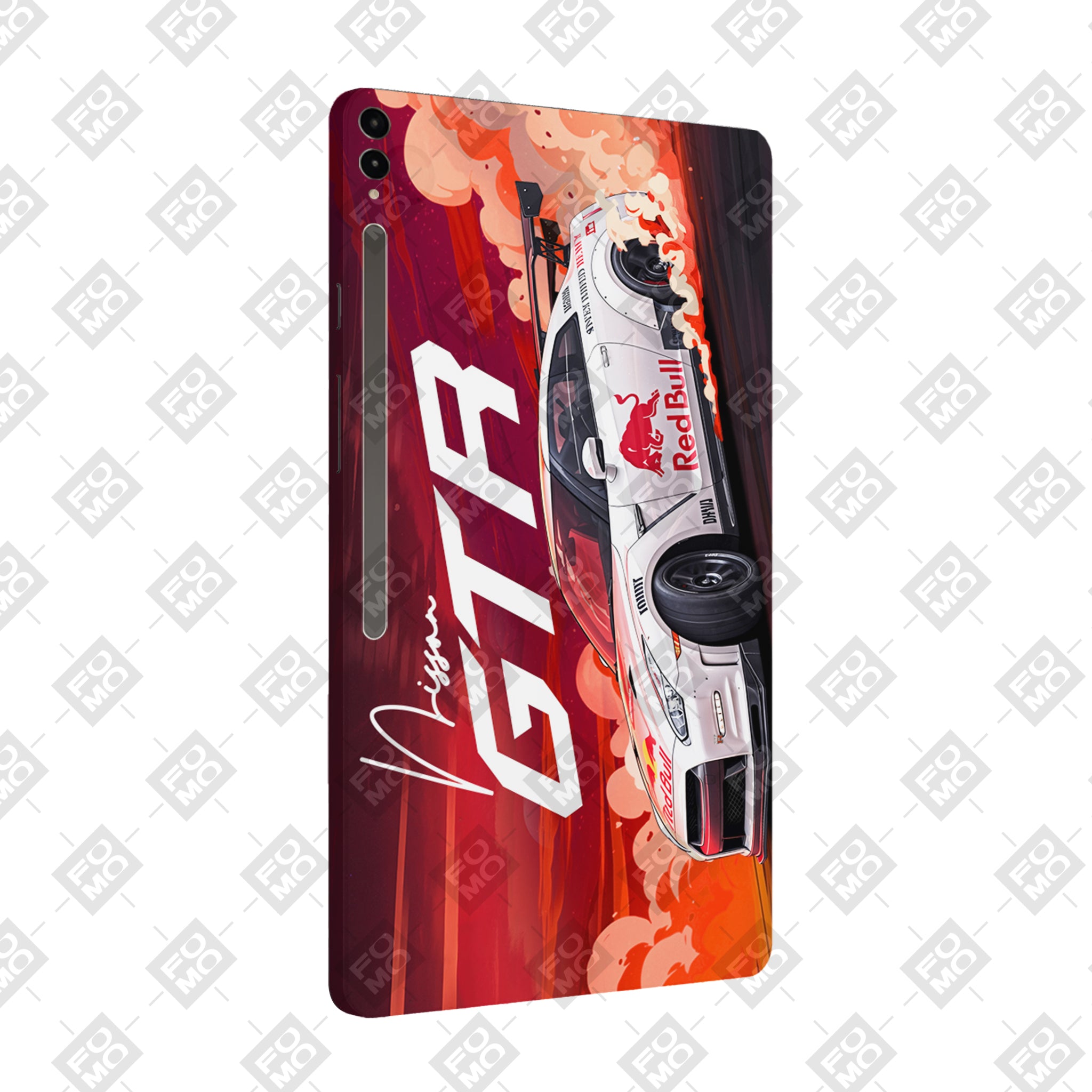 Samsung Galaxy Tab S9 Ultra 5G Nissan GTR Red Bull Drift Fury Tablet Skin