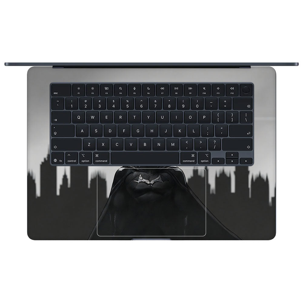 Gotham's Dark Avenger Macbook Air 15 M5 2026 3D Laptop Skin