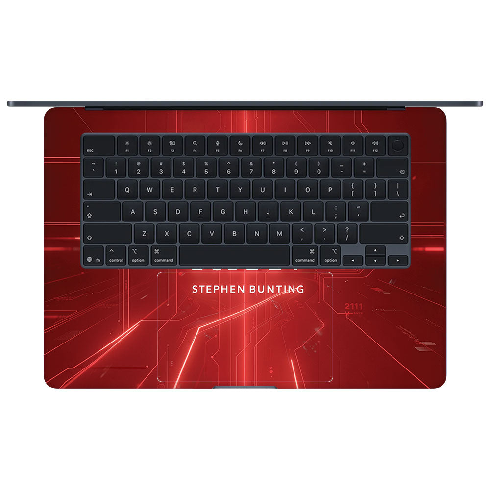 The Bullet Macbook Air 15 M5 2026 3D Laptop Skin