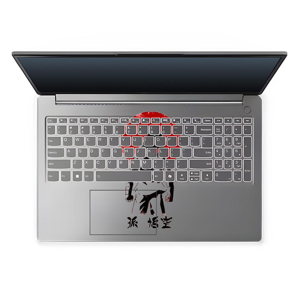 Transparent Sunset Samurai Lenovo LOQ Essential 15IAX9E Laptop Skin