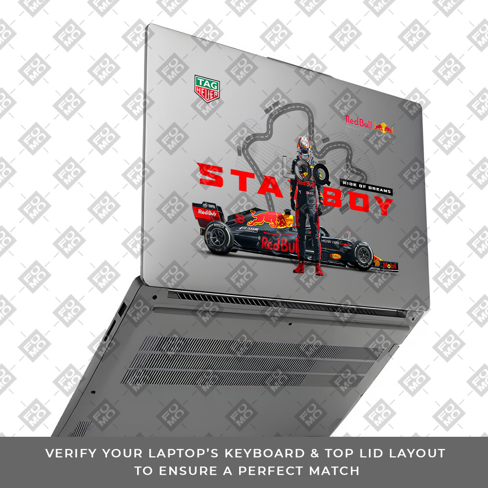 Transparent Starboy Racer Lenovo LOQ Essential 15IAX9E Laptop Skin