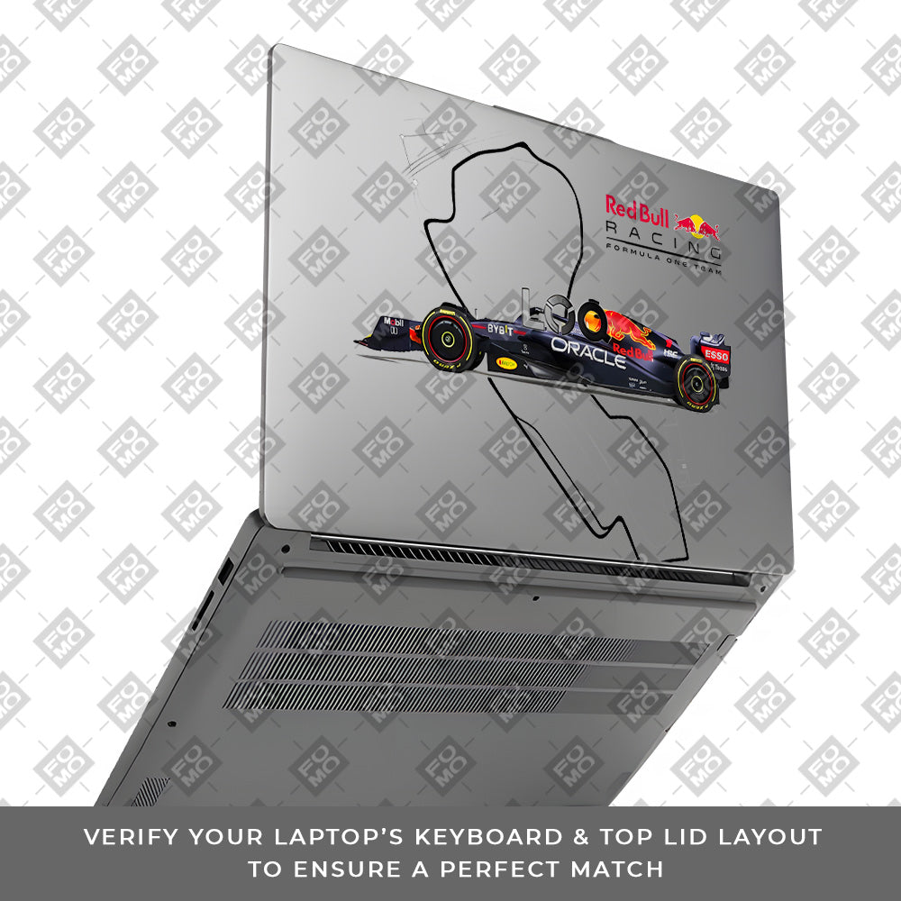 Transparent Track King Lenovo LOQ Essential 15IAX9E Laptop Skin