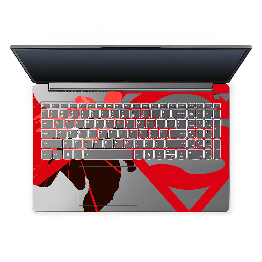 Transparent Man of Steel Lenovo LOQ Essential 15IAX9E Laptop Skin