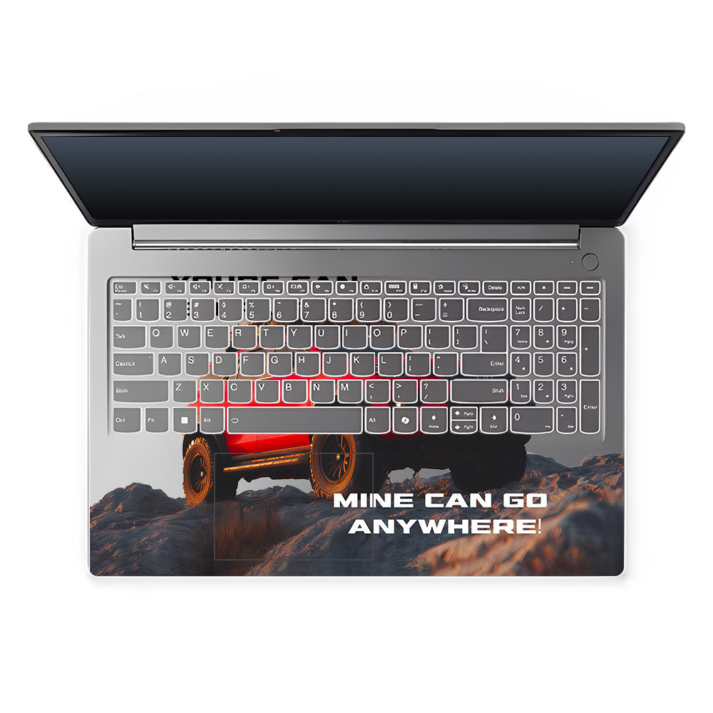 Transparent Off-Road Beast Lenovo LOQ Essential 15IAX9E Laptop Skin