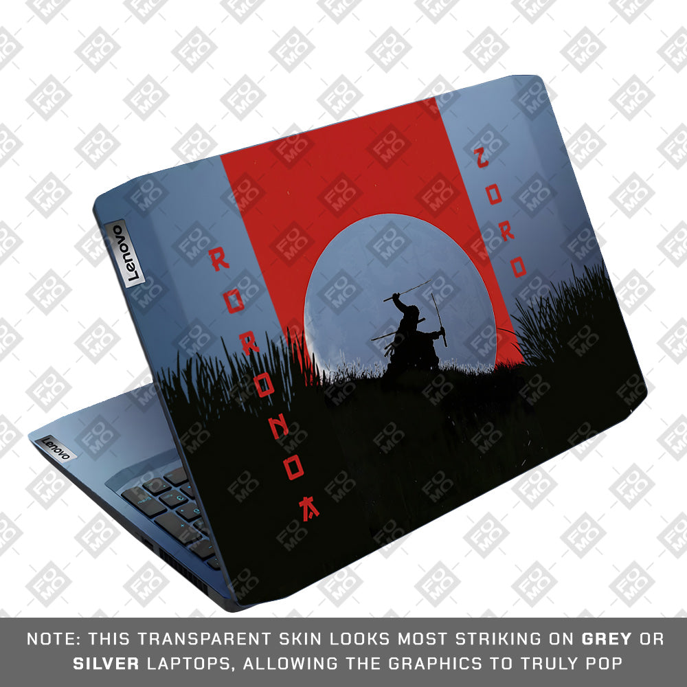 Transparent Swordsman’s Resolve Lenovo Ideapad Gaming 3 15ARH05 and 15IMH05 Laptop Skin