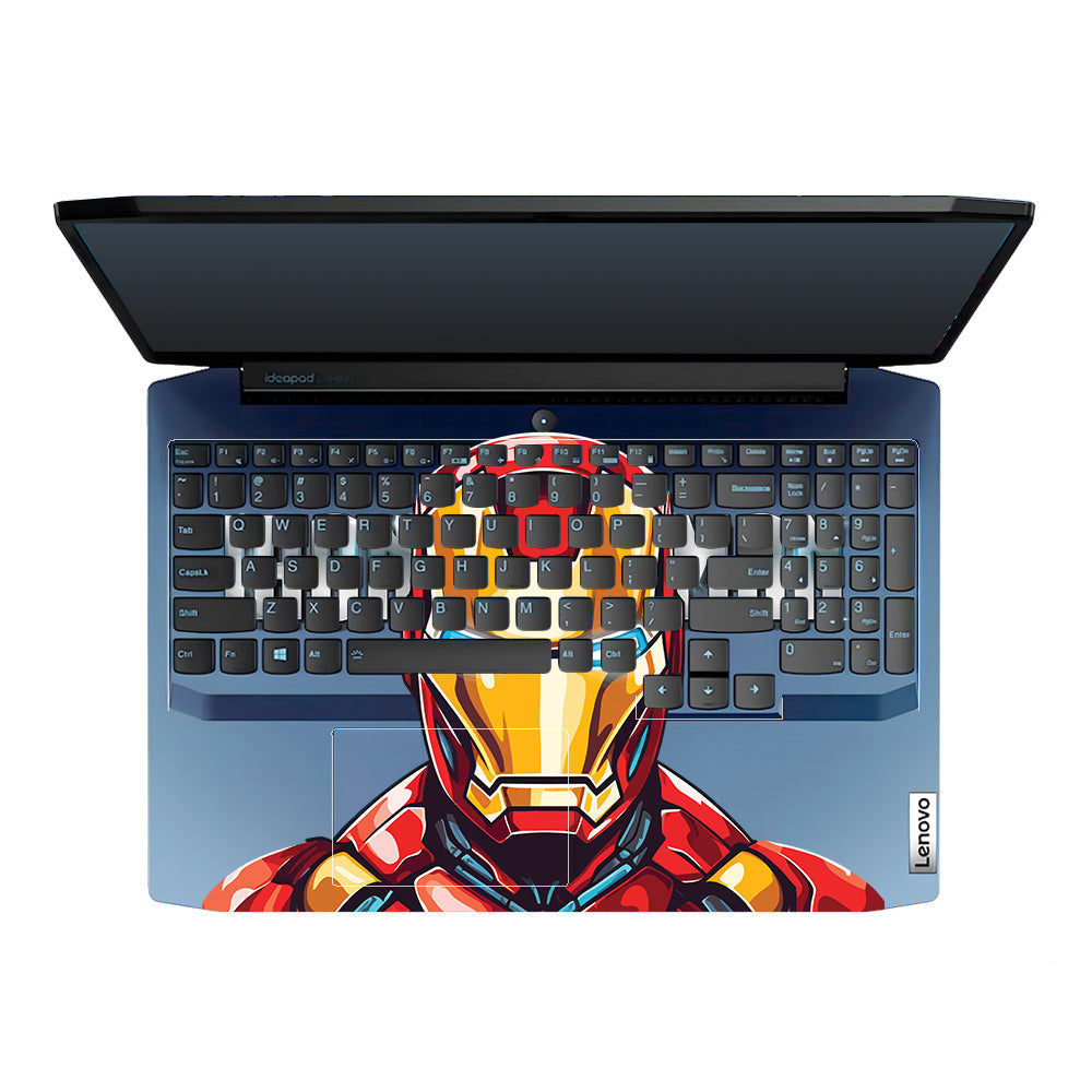 Transparent Arc Reactor Lenovo Ideapad Gaming 3 15ARH05 and 15IMH05 Laptop Skin