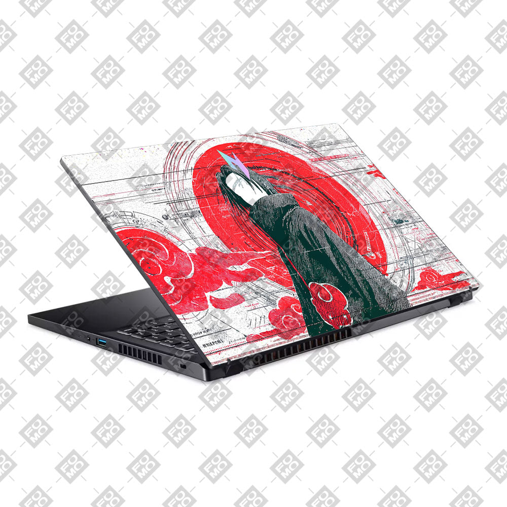 Itachi Uchiha Mark of the Akatsuki Acer Nitro V ANV15 51 55CA Laptop Skin