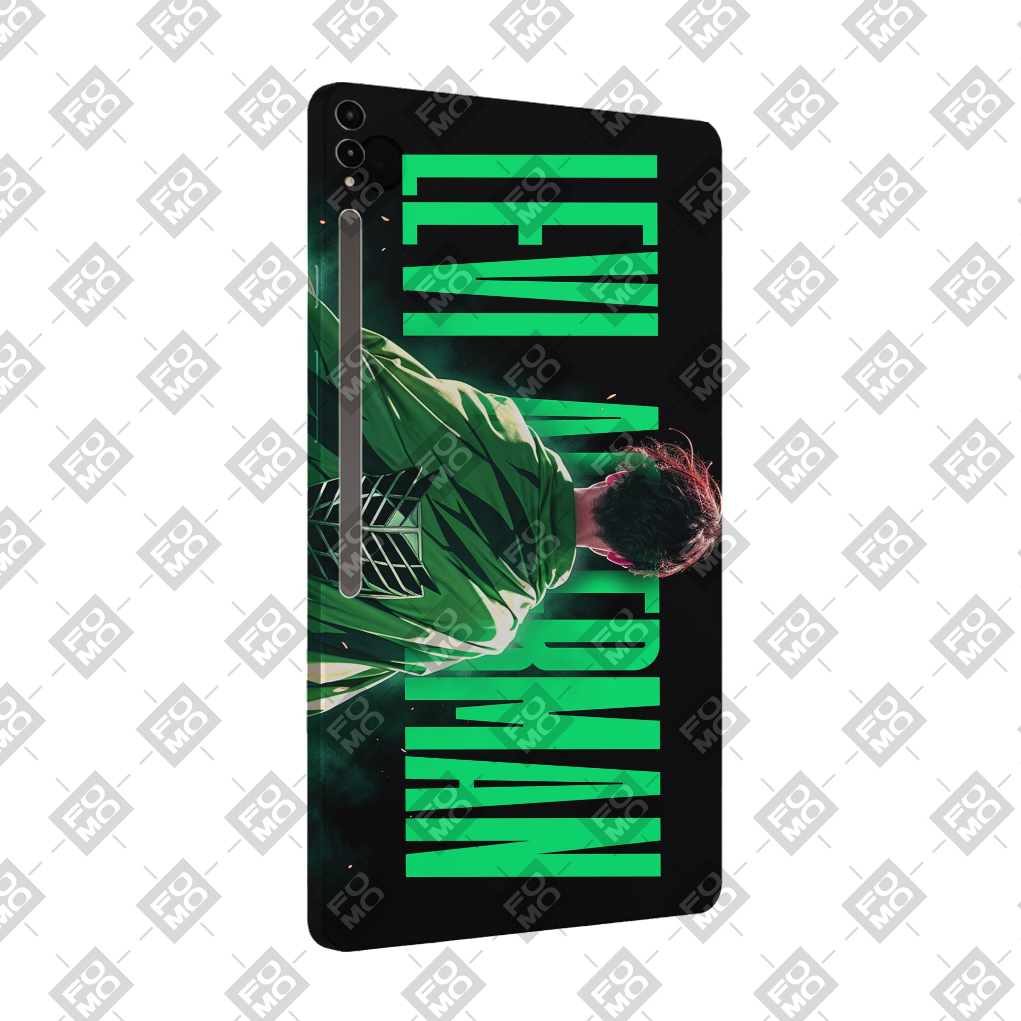 Samsung Galaxy Tab S9 Ultra 5G Levi Wings of Freedom Anime Tablet Skins