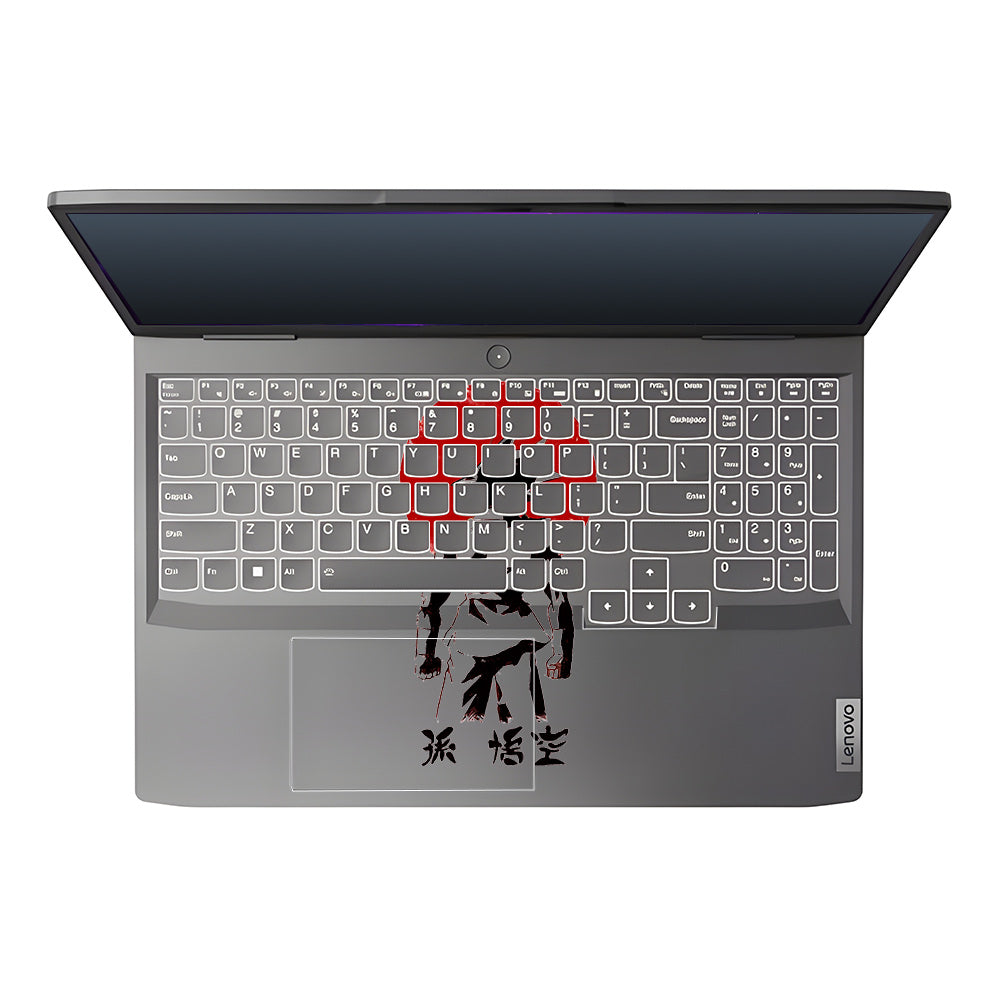 Transparent Sunset Samurai Lenovo LOQ 2023 15IRH8, 15APH8 Laptop Skin