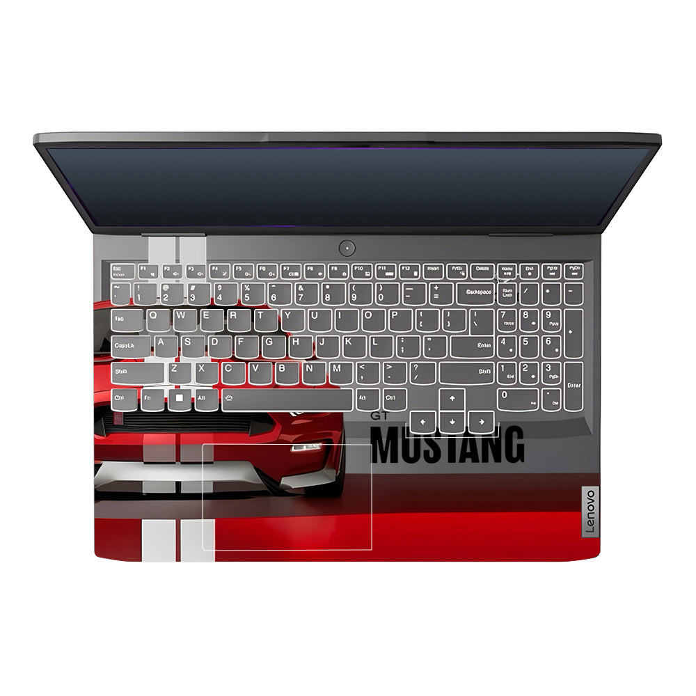 Transparent Muscle Car Power Lenovo LOQ 2023 15IRH8, 15APH8 Laptop Skin