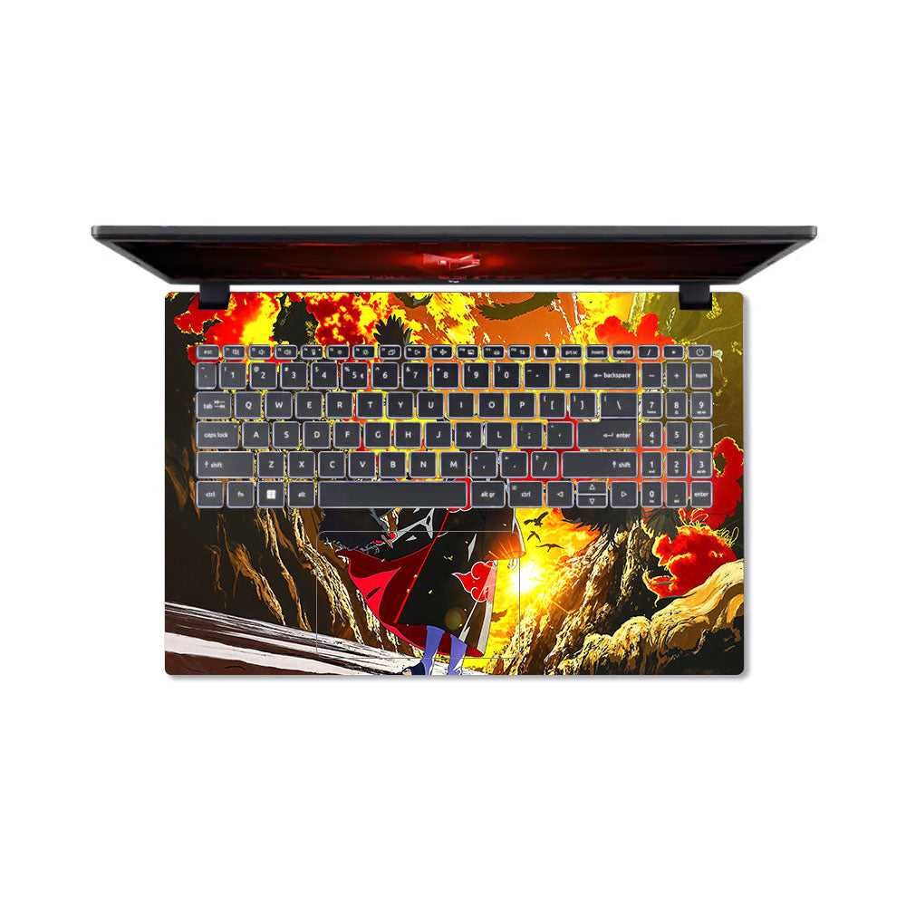 Itachi with Flock of Crows Acer Nitro V ANV15 51 55CA Laptop Skin
