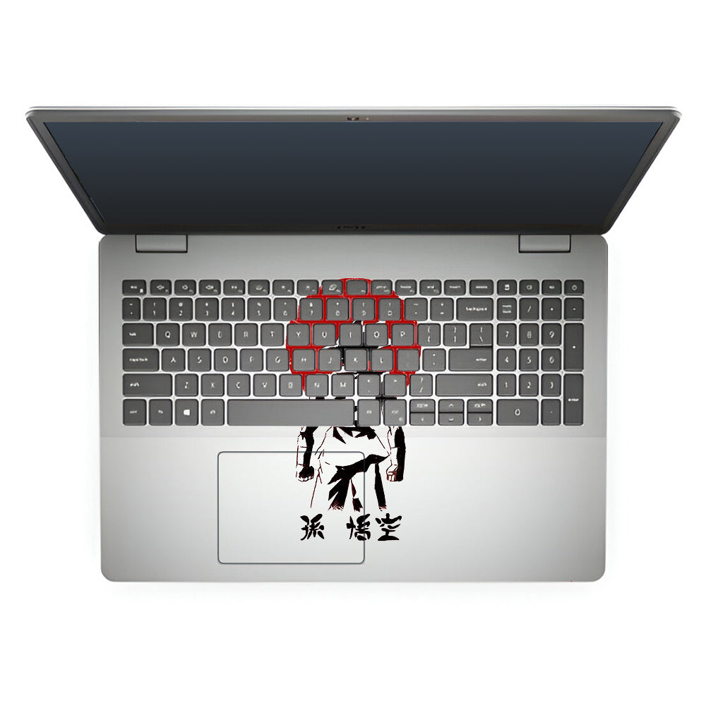 Transparent Sunset Samurai Dell Inspiron 3501 Laptop Skin