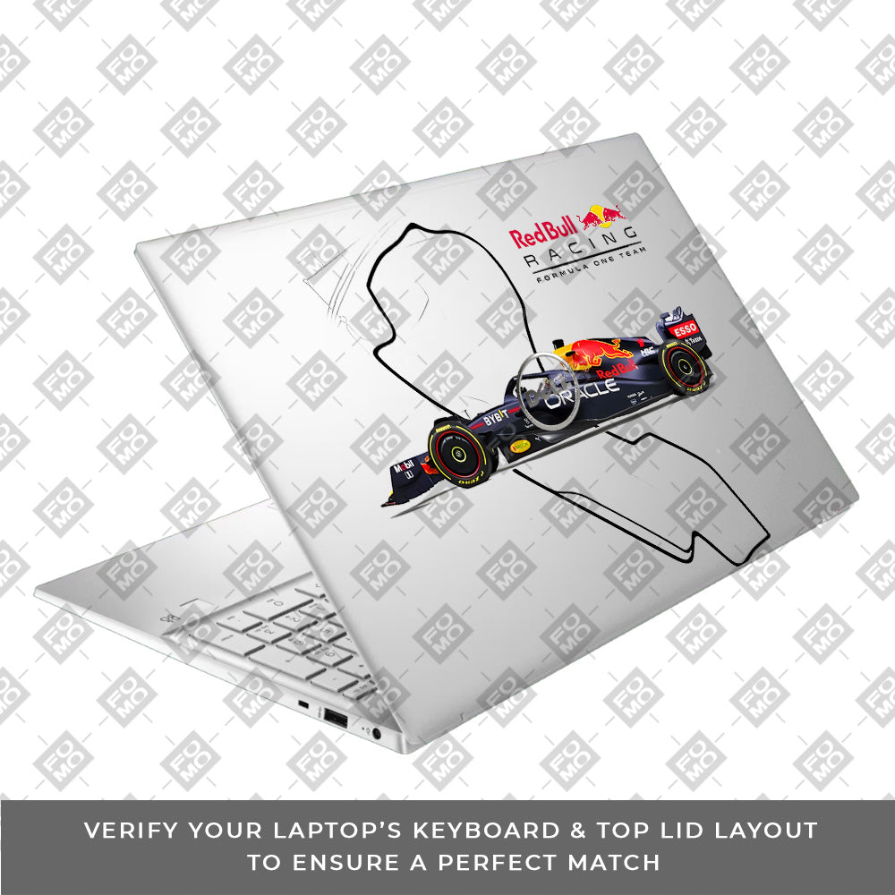 Transparent Track King Dell Inspiron 3501 Laptop Skin