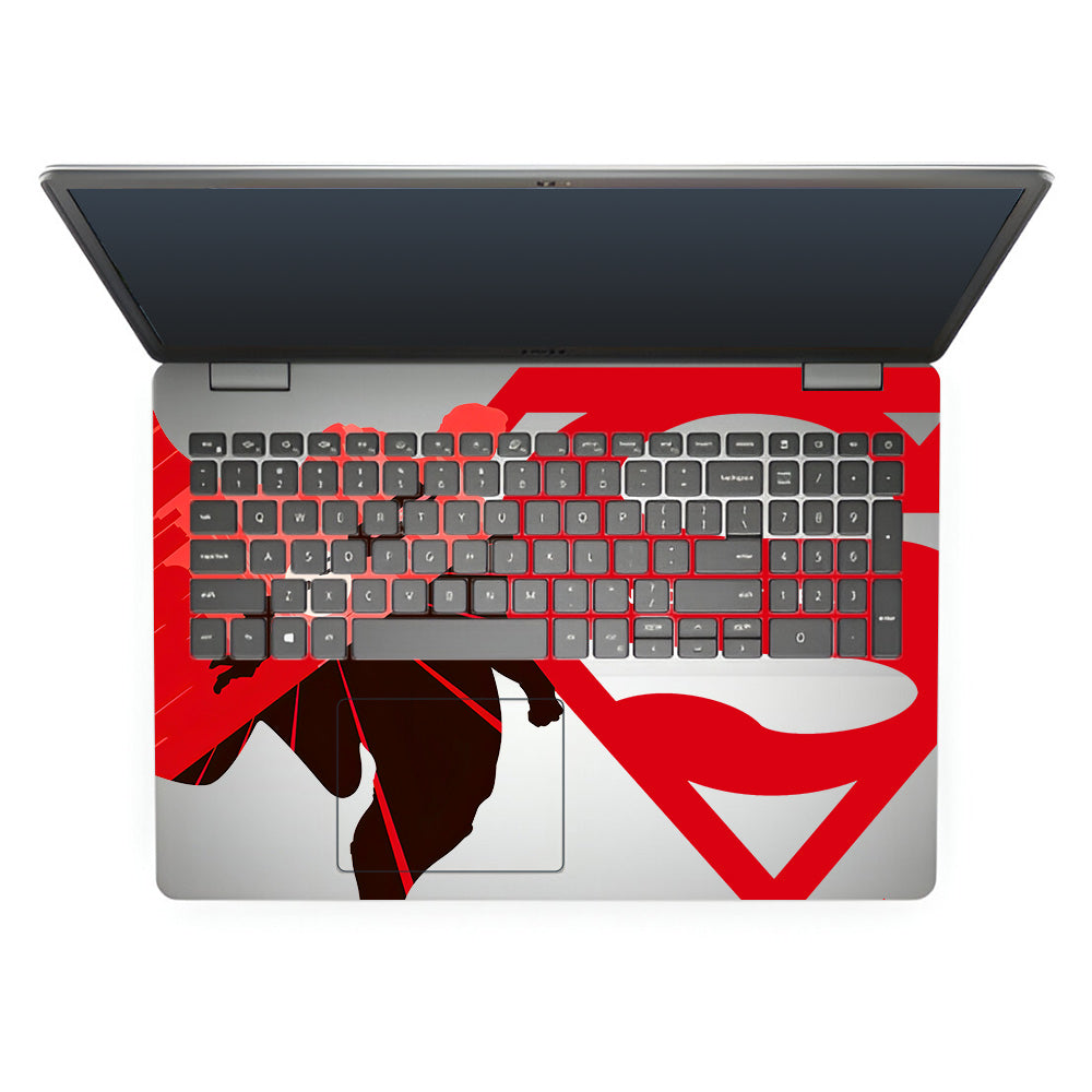 Transparent Man of Steel Dell Inspiron 3501 Laptop Skin