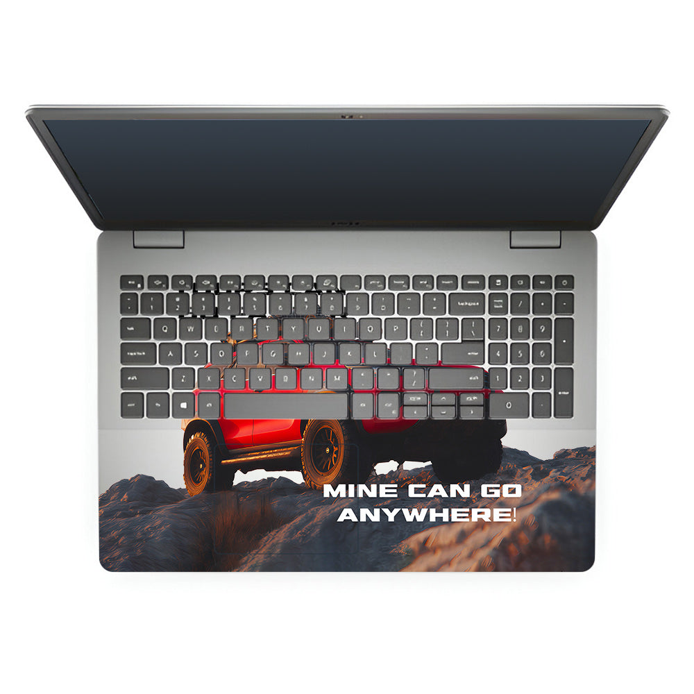 Transparent Off-Road Beast Dell Inspiron 3501 Laptop Skin