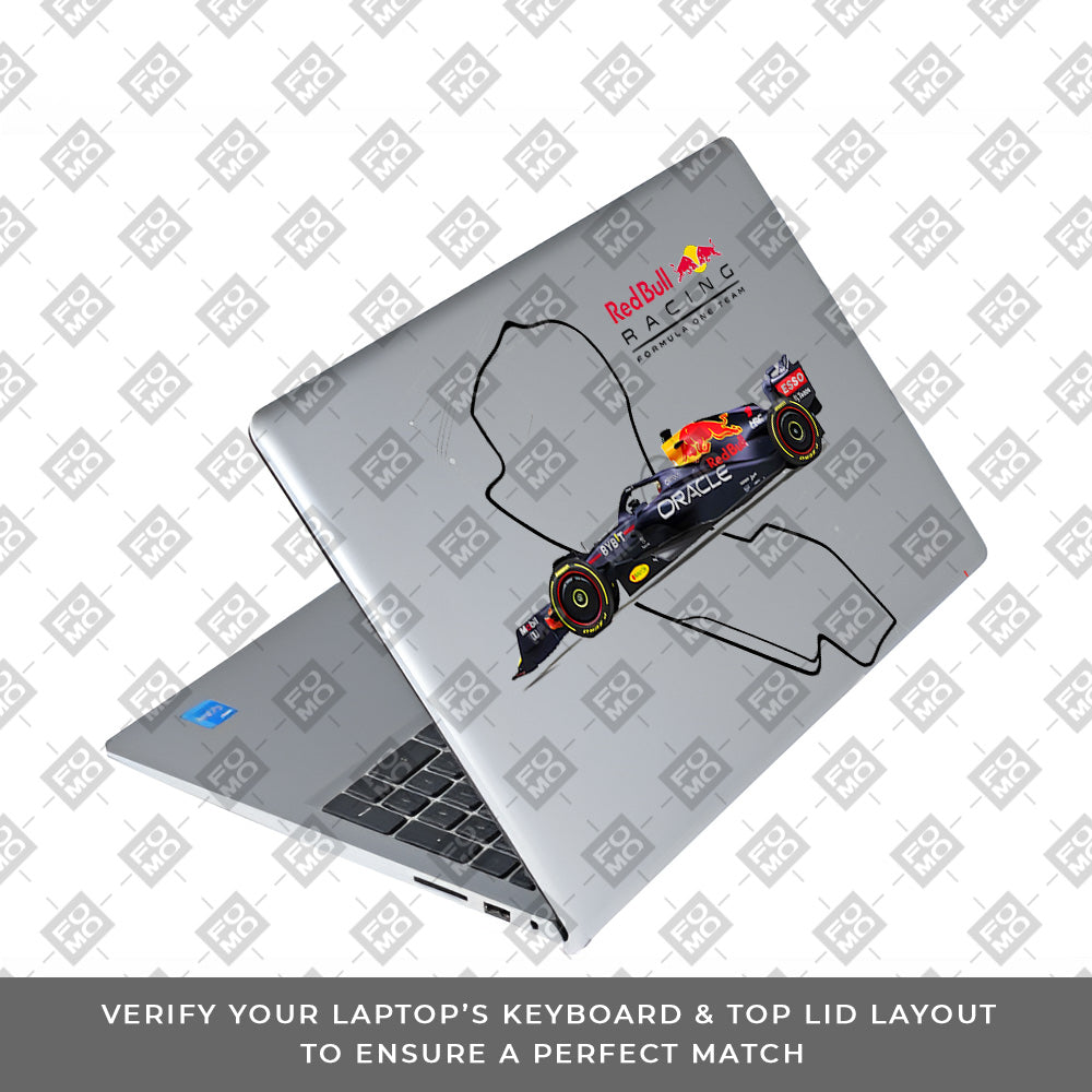 Transparent Track King Dell Inspiron 3520 Laptop Skin