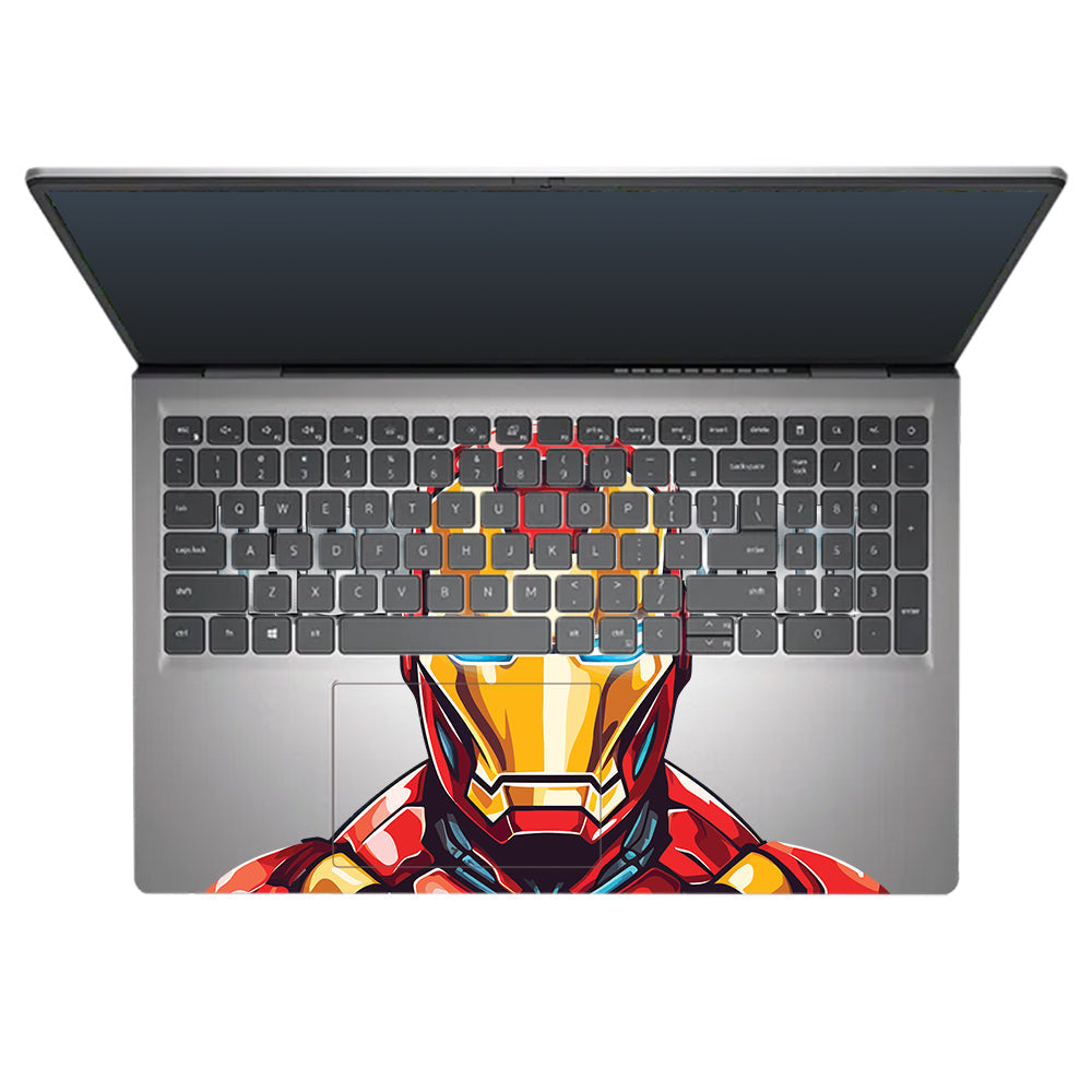 Transparent Arc Reactor Dell Inspiron 3520 Laptop Skin