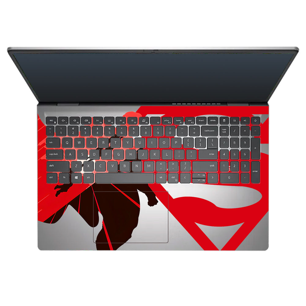 Transparent Man of Steel Dell Inspiron 3520 Laptop Skin