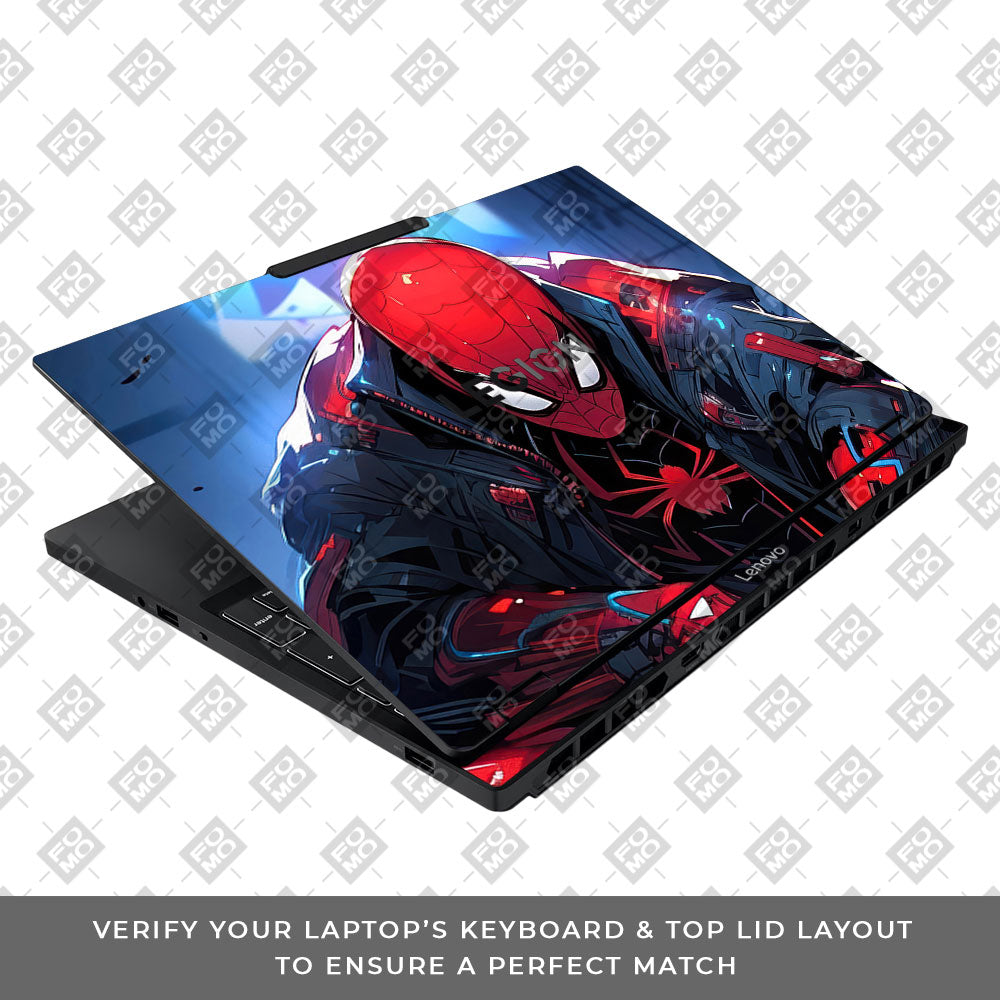 Spiderman Classic Lenovo Legion 5 15IAX10 3D Laptop Skin