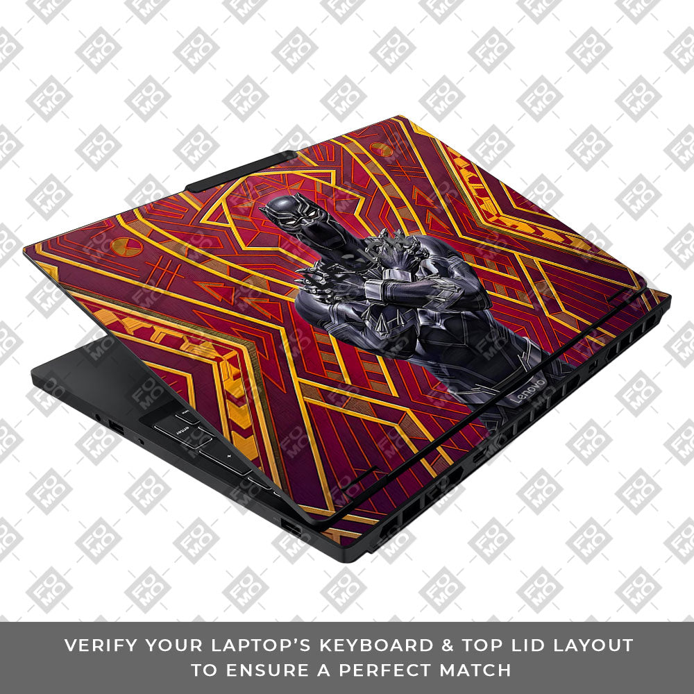Wakanda Royal Power Lenovo Legion 5 15IAX10 3D Laptop Skin