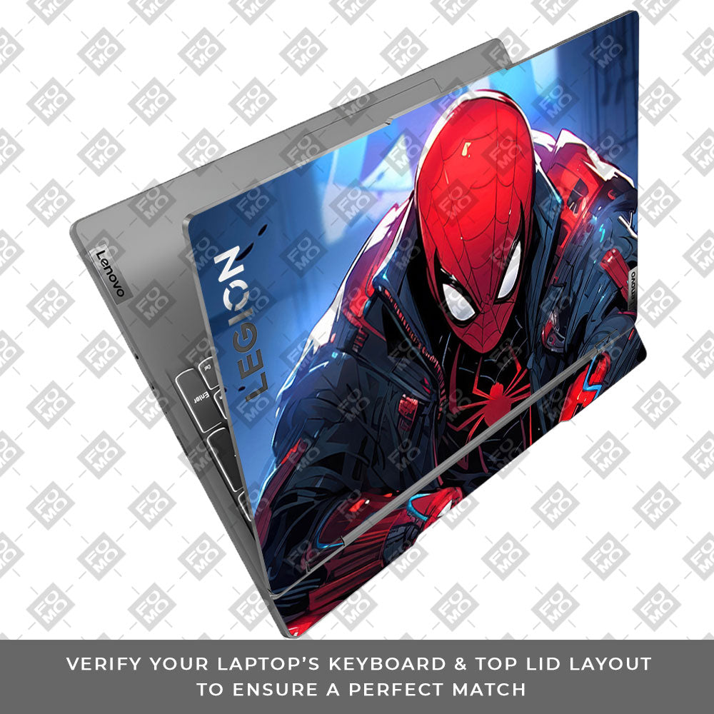 Spiderman Classic Lenovo Legion 5 15IRX9 3D Laptop Skin