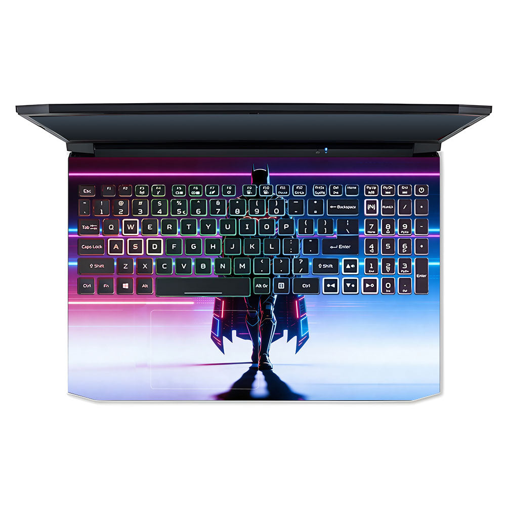 Superhero Neon Streaks Acer Nitro 5 AN515 44, 56 3D Laptop Skin