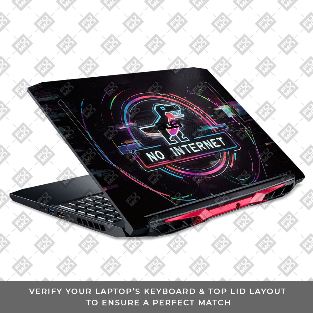 Dinosaur Connection Acer Nitro 5 AN515 44, 56 3D Laptop Skin