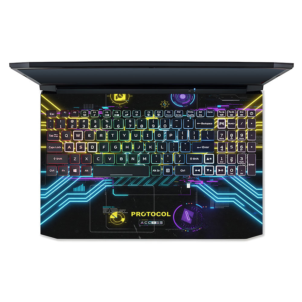 System Protocol Acer Nitro 5 AN515 44, 56 3D Laptop Skin