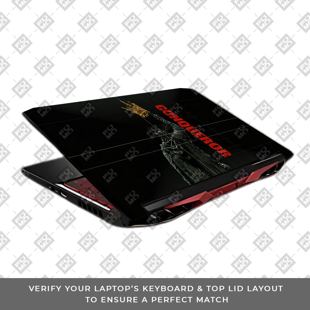 Crowned Conqueror Acer Nitro 5 AN515 45, 55, 57 3D Laptop Skin