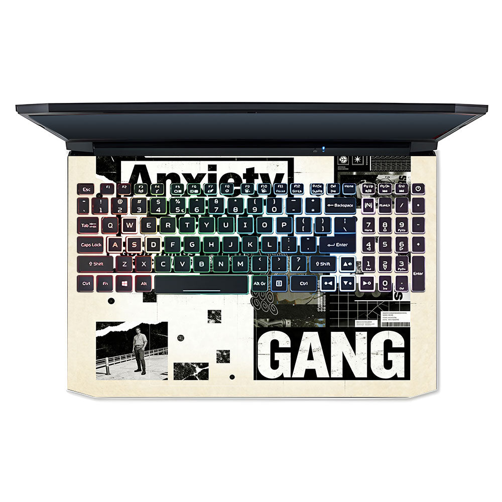 Anxiety Art Acer Nitro 5 AN515 45, 55, 57 3D Laptop Skin