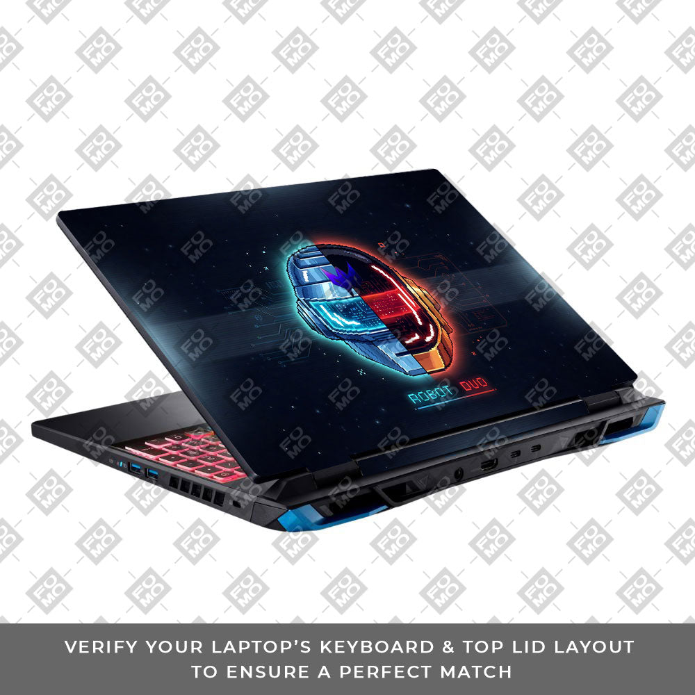 Robot Duo Acer Predator Helios Neo 16 N22Q22B 3D Laptop Skin