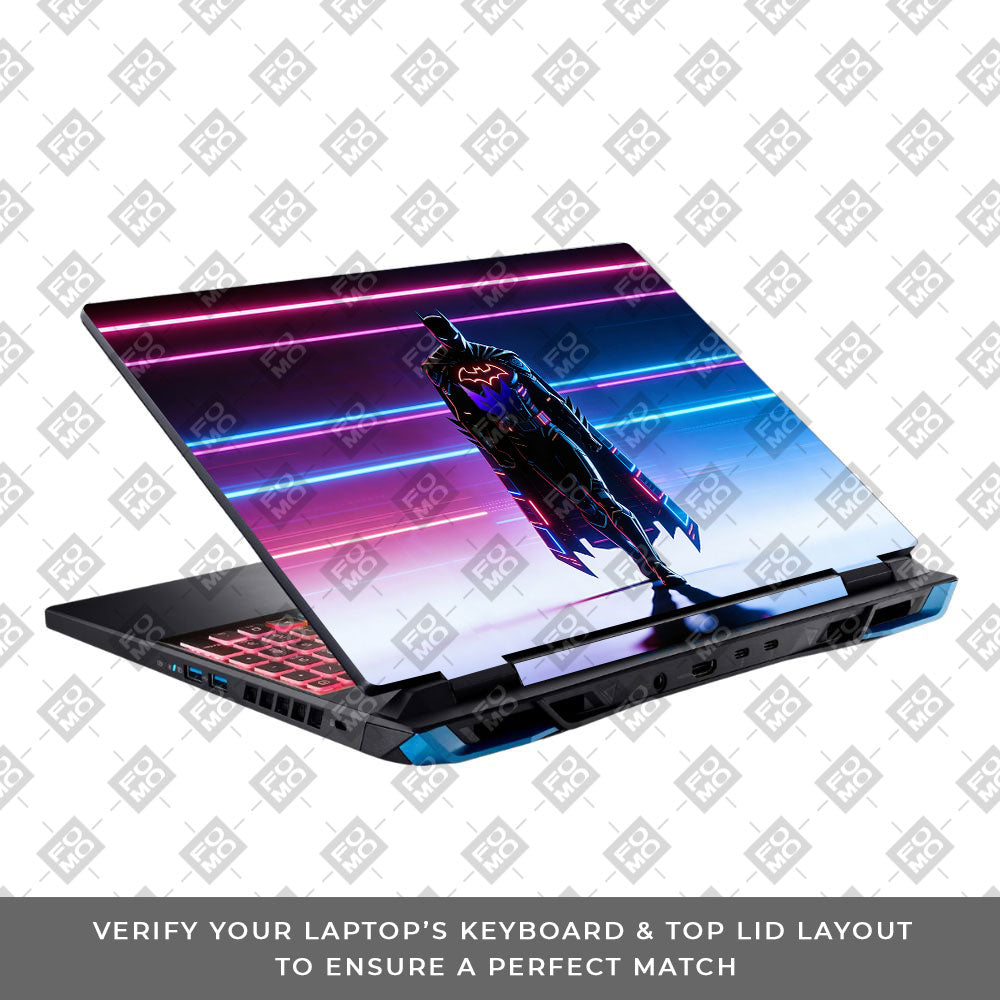 Superhero Neon Streaks Acer Predator Helios Neo 16 N22Q22B 3D Laptop Skin