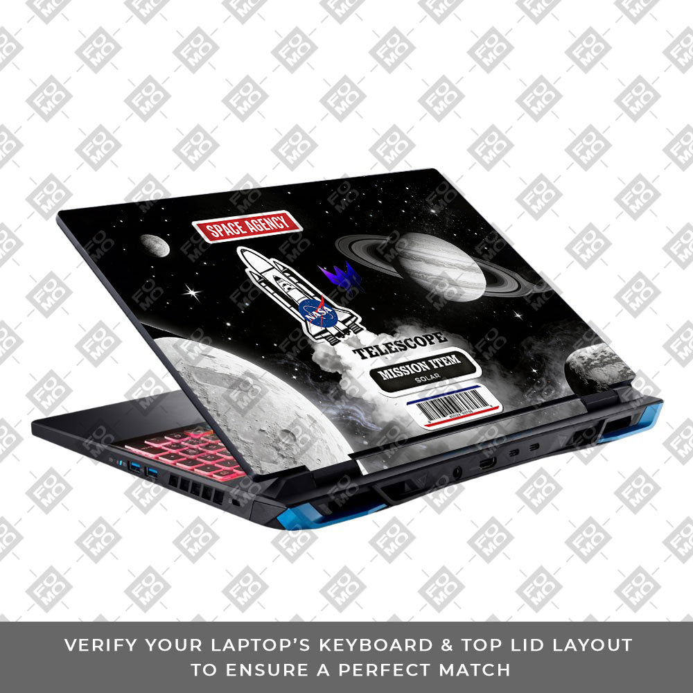 Space Mission NASA Acer Predator Helios Neo 16 N22Q22B 3D Laptop Skin