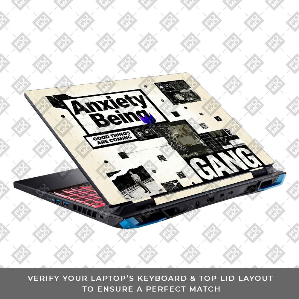 Anxiety Art Acer Predator Helios Neo 16 N22Q22B 3D Laptop Skin