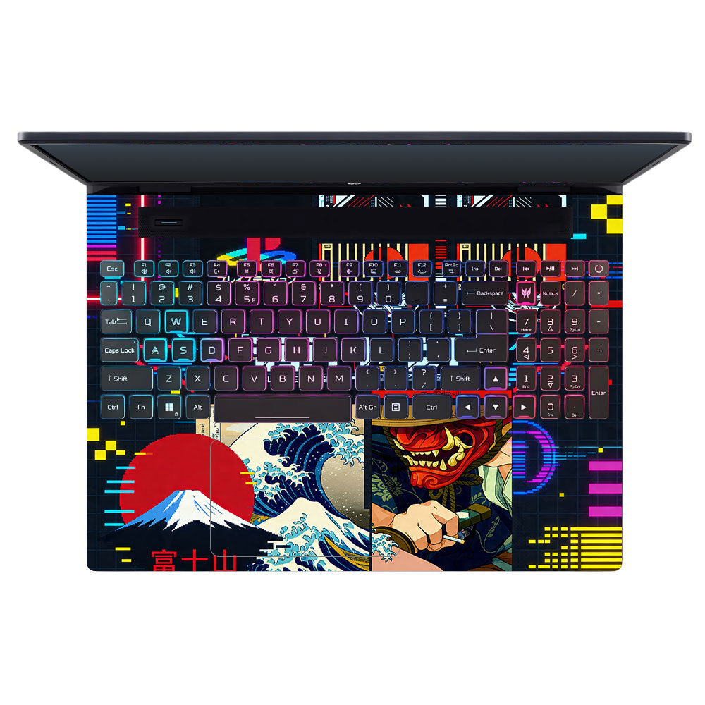 PlayStation Retro Acer Predator Helios Neo 16 N22Q22B 3D Laptop Skin