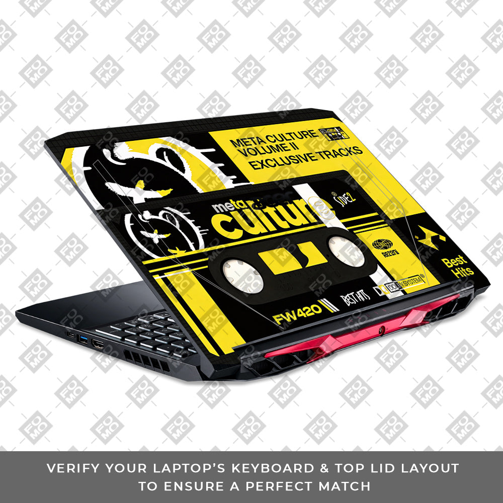 Meta Culture Acer Nitro 5 AN515 44, 56 3D Laptop Skin