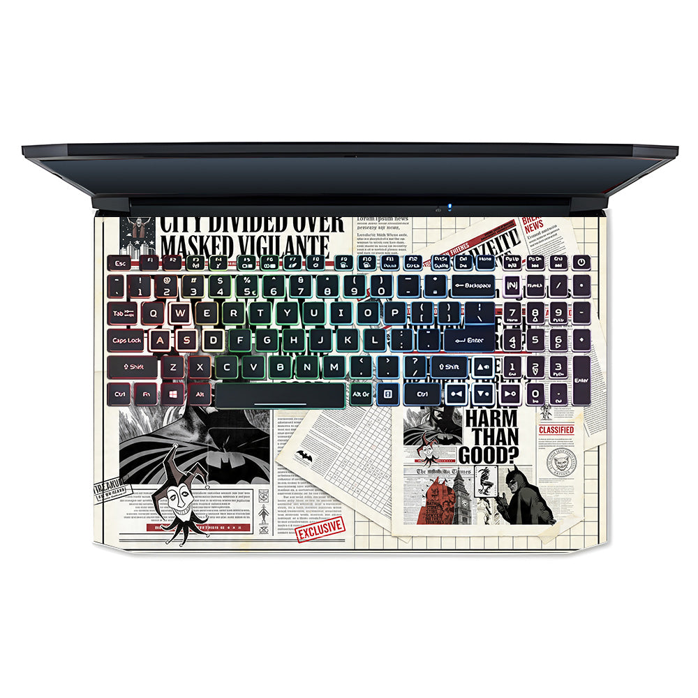 Batman Gotham’s Legacy Acer Nitro 5 AN515 45, 55, 57 3D Laptop Skin