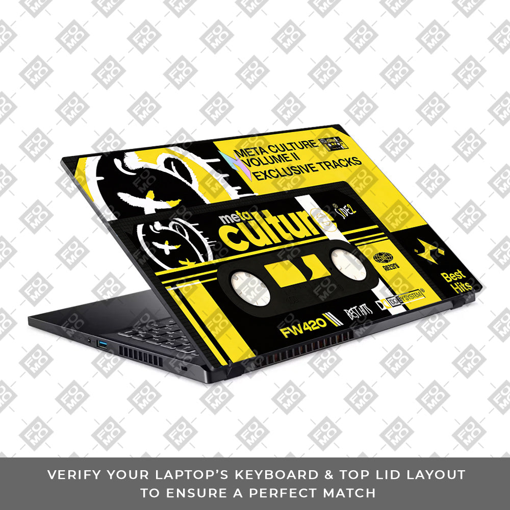 Meta Culture Acer Nitro V ANV15 51 55CA 3D Laptop Skin