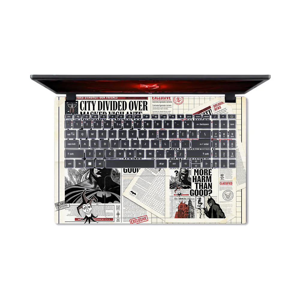Batman Gotham’s Legacy Acer Nitro V ANV15 51 55CA 3D Laptop Skin