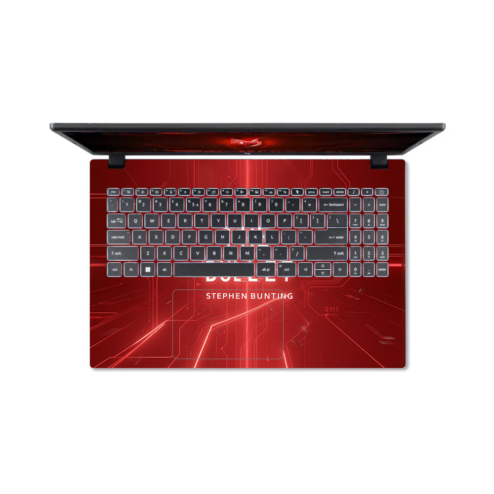 The Bullet Acer Nitro V ANV15 51 55CA 3D Laptop Skin