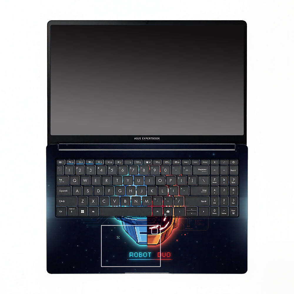 Robot Duo Asus ExpertBook P1503 3D Laptop Skin