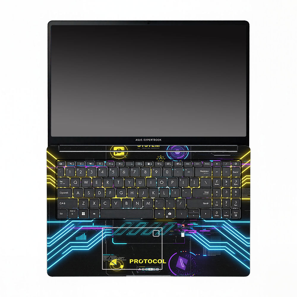 System Protocol Asus ExpertBook P1503 3D Laptop Skin