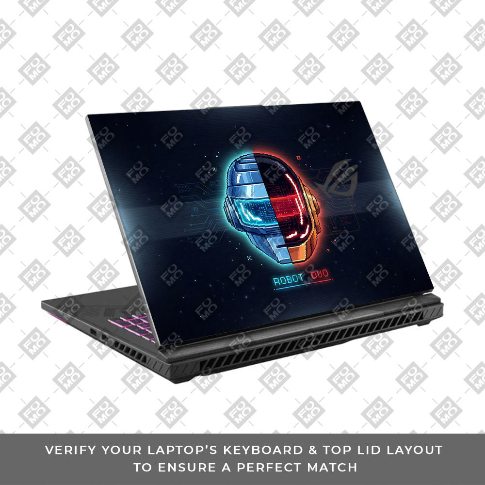 Robot Duo Asus ROG Strix G16 G614J 3D Laptop Skin