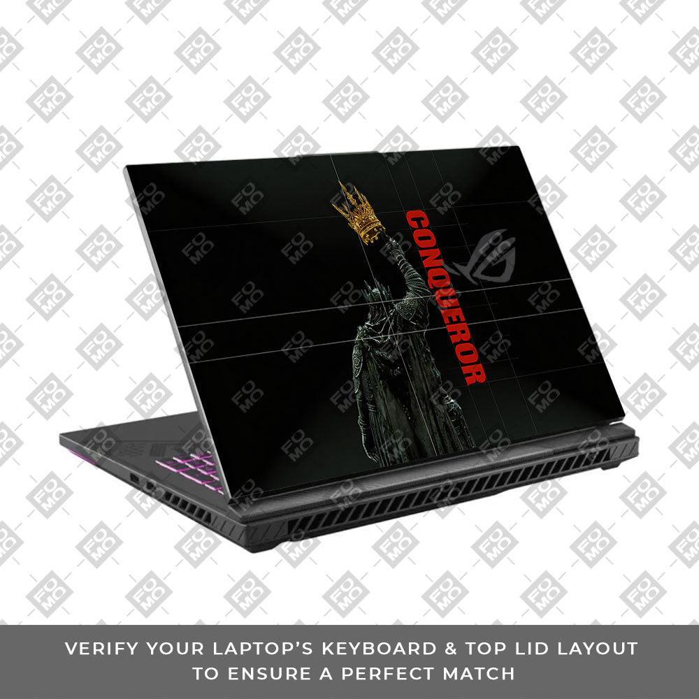Crowned Conqueror Asus ROG Strix G16 G614J 3D Laptop Skin