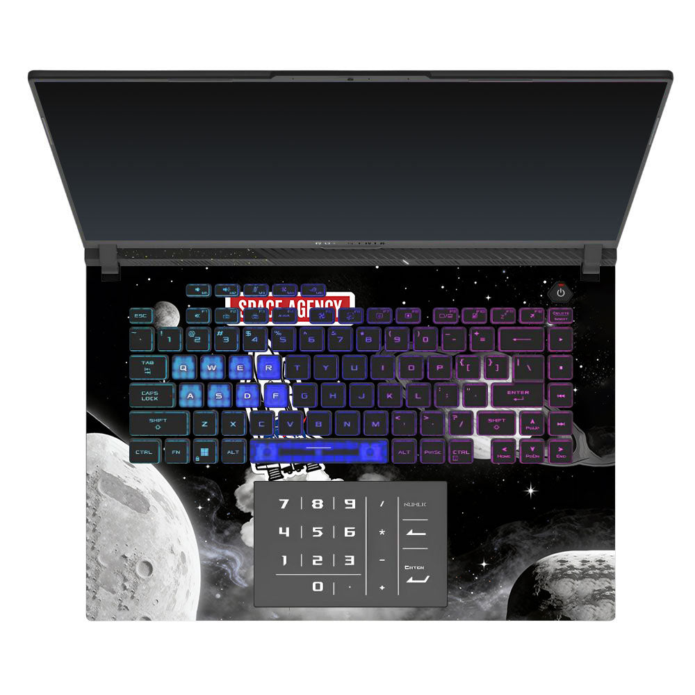 Space Mission NASA Asus ROG Strix G16 G614J 3D Laptop Skin