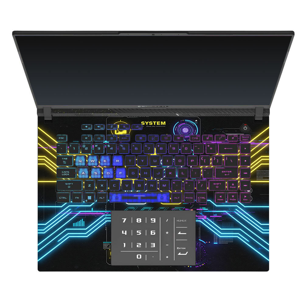 System Protocol Asus ROG Strix G16 G614J 3D Laptop Skin